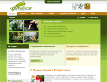 Tablet Screenshot of chamaeleon.ru